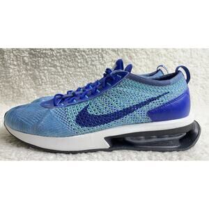 Nike Air Max Flyknit Racer Royal Blue Algae Size 8 FD2765-400